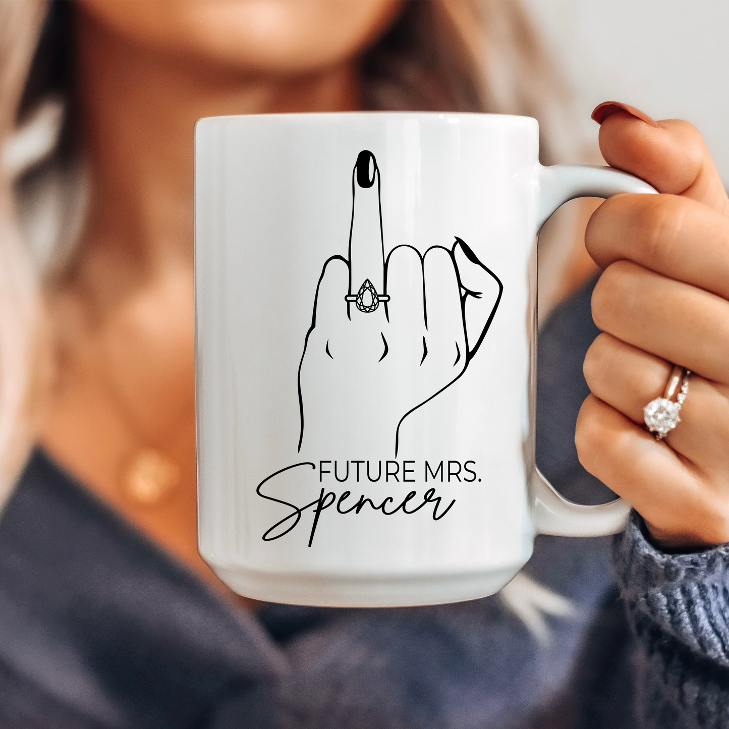 Personalized Future Mrs Mug