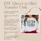 Mrs. Claus Gingerbread Bakery DTF Transfer