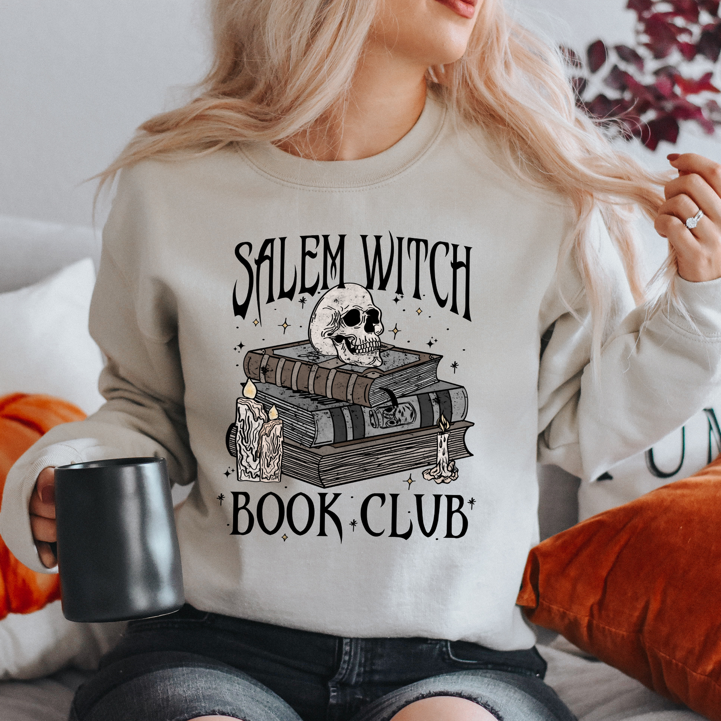 Salem Witch Book Club Crewneck