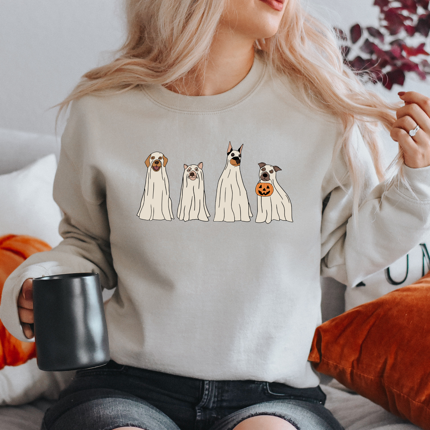 Halloween Dogs Crewneck