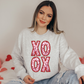 XOXO Faux Sequins Valentine Sweatshirt