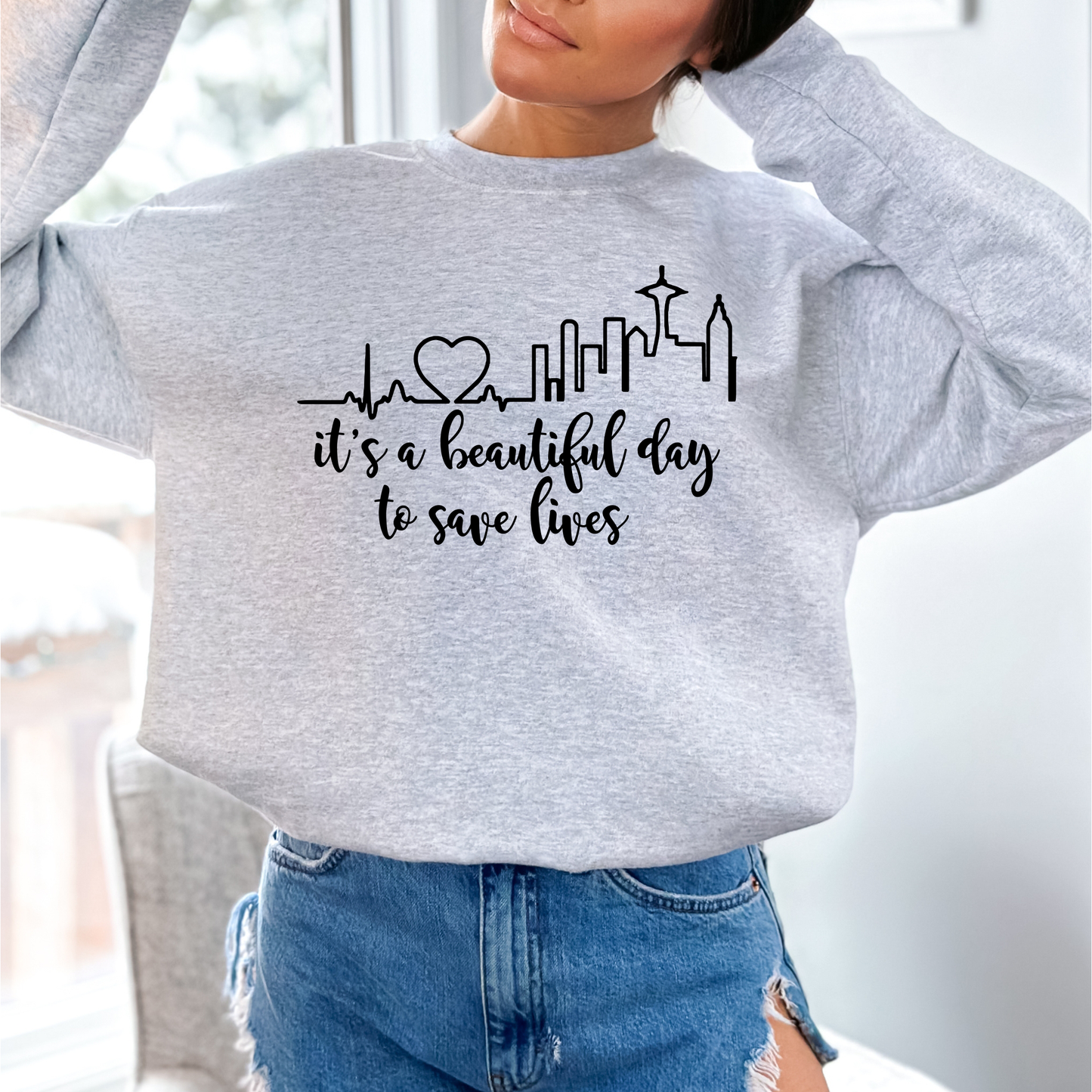 Greys Anatomy Tumor Crewneck