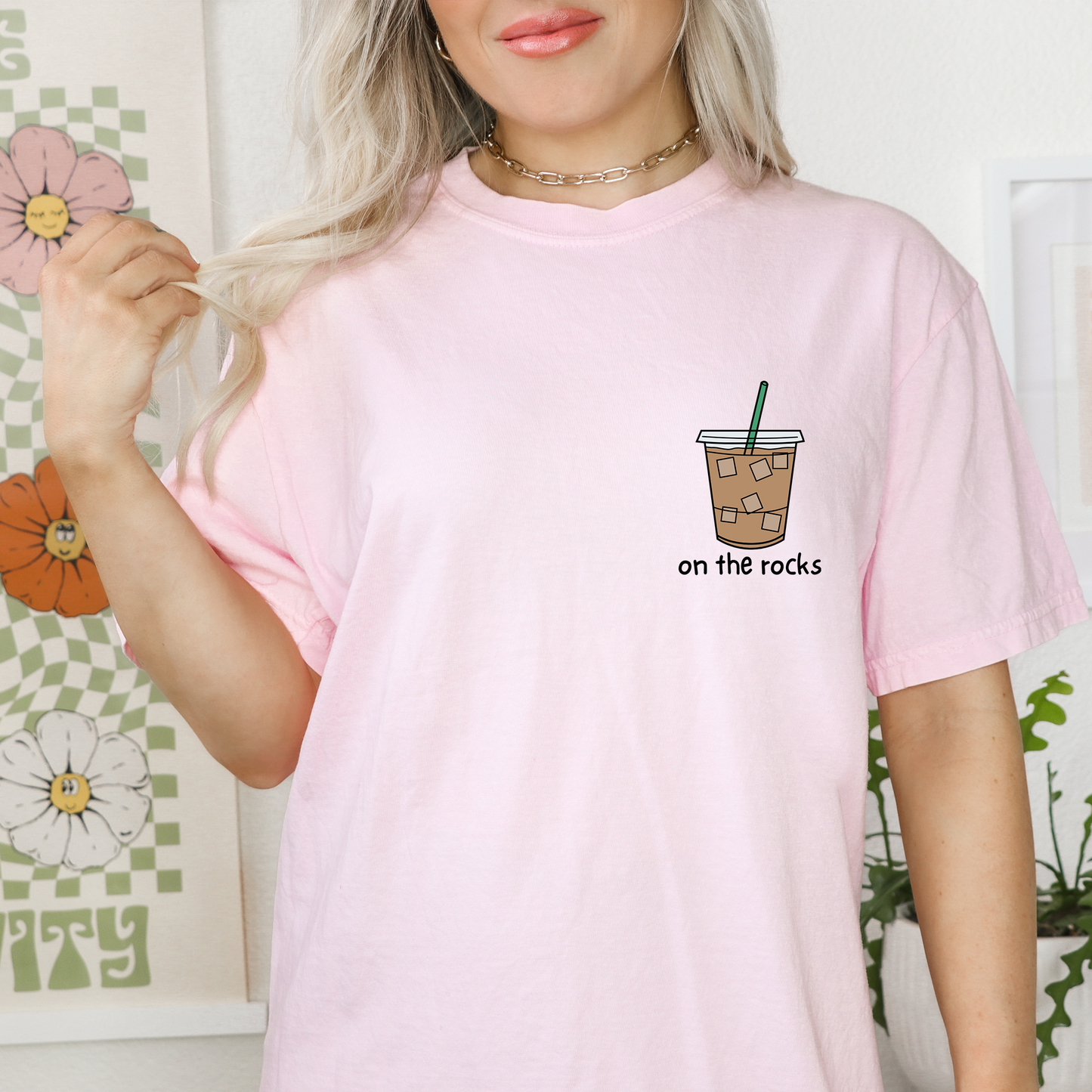 On The Rocks Iced Coffee T-Shirt