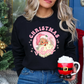 Santa Christmas Vibes Crewneck