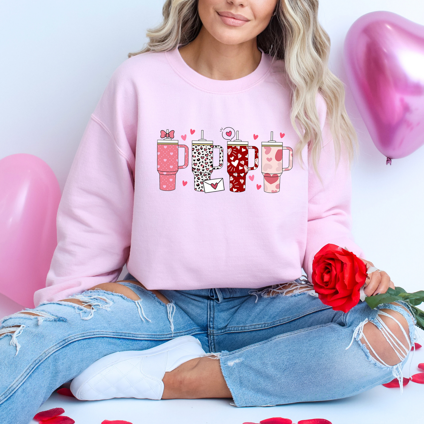 Valentine Tumbler Sweatshirt