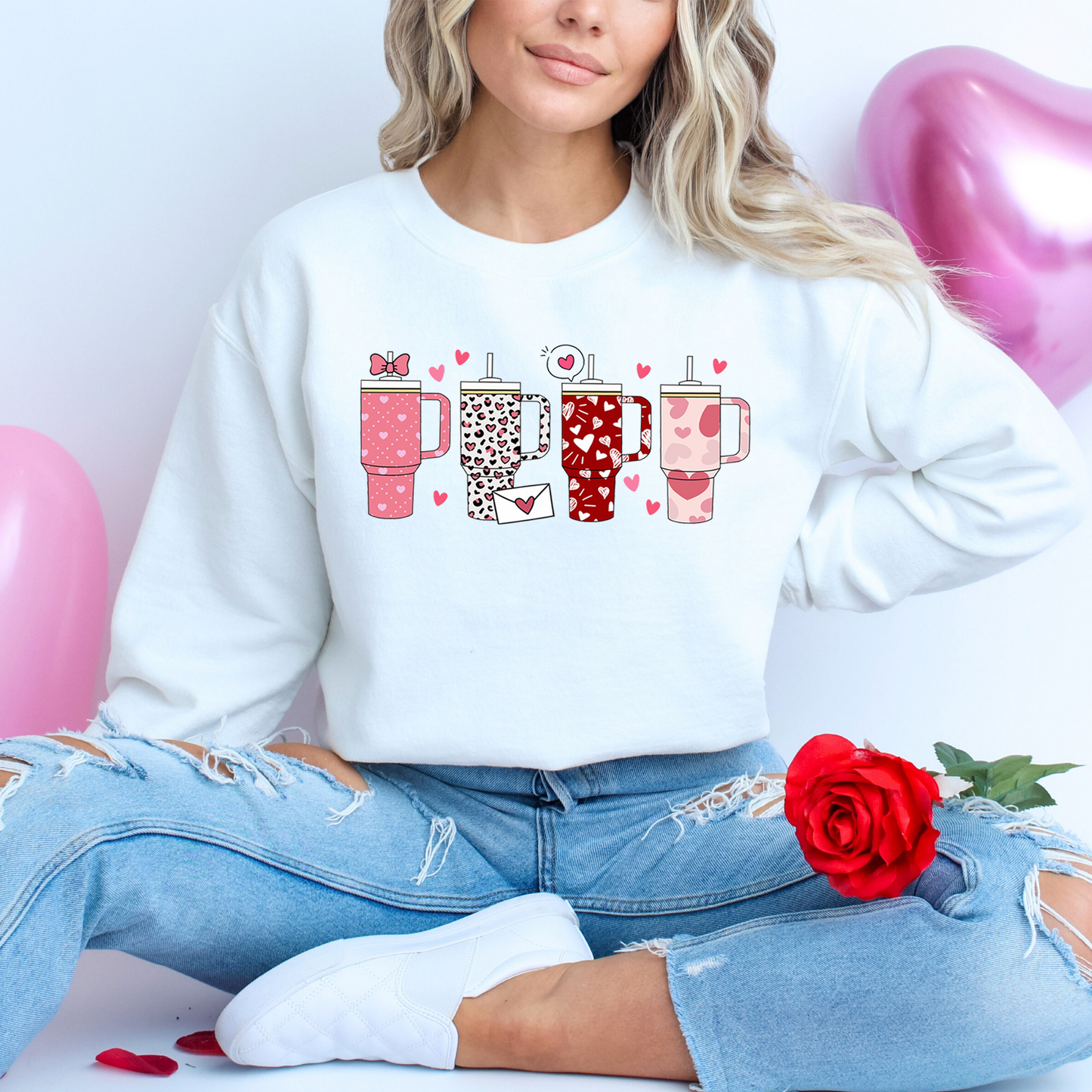 Valentine Tumbler Sweatshirt