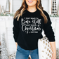 Bake Stuff and Watch Christmas Movies Crewneck