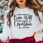 Bake Stuff and Watch Christmas Movies Crewneck