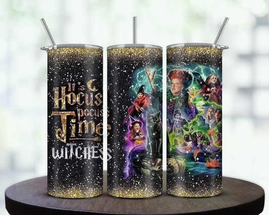 It's Ho Po Time Witches 20oz Skinny Tumbler