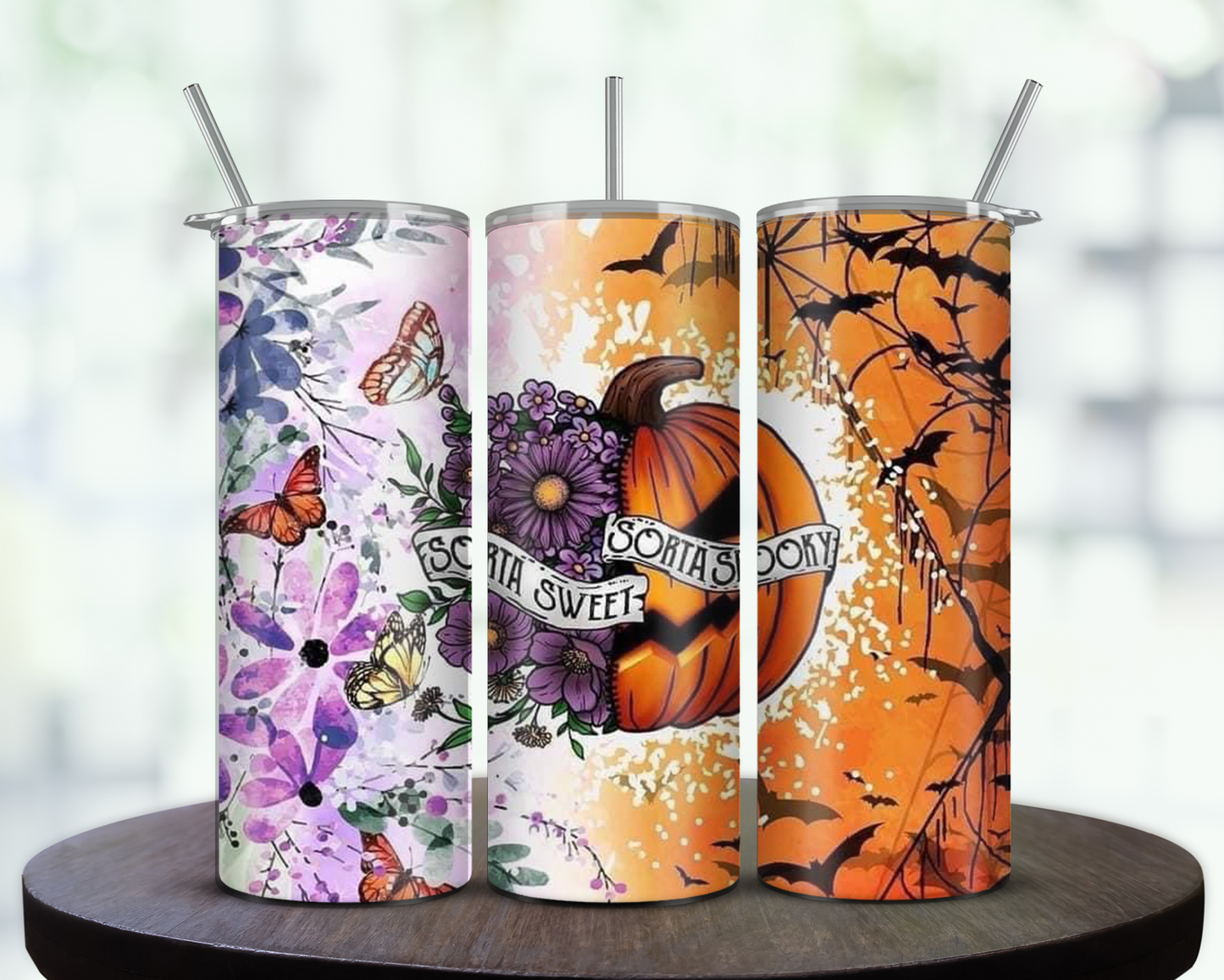 Sorta Sweet Sorta Spooky 20oz Skinny Tumbler